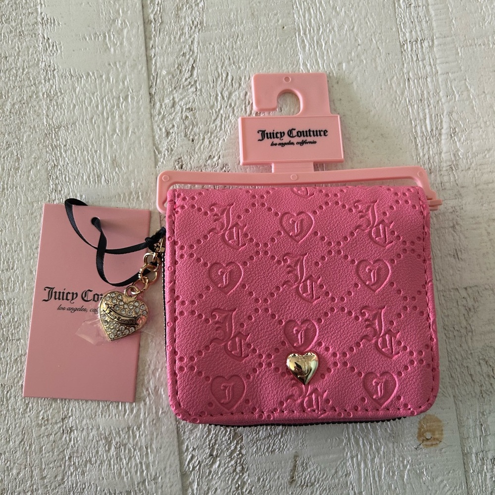 Juicy Couture Pink Lemonade Deboss Wallet